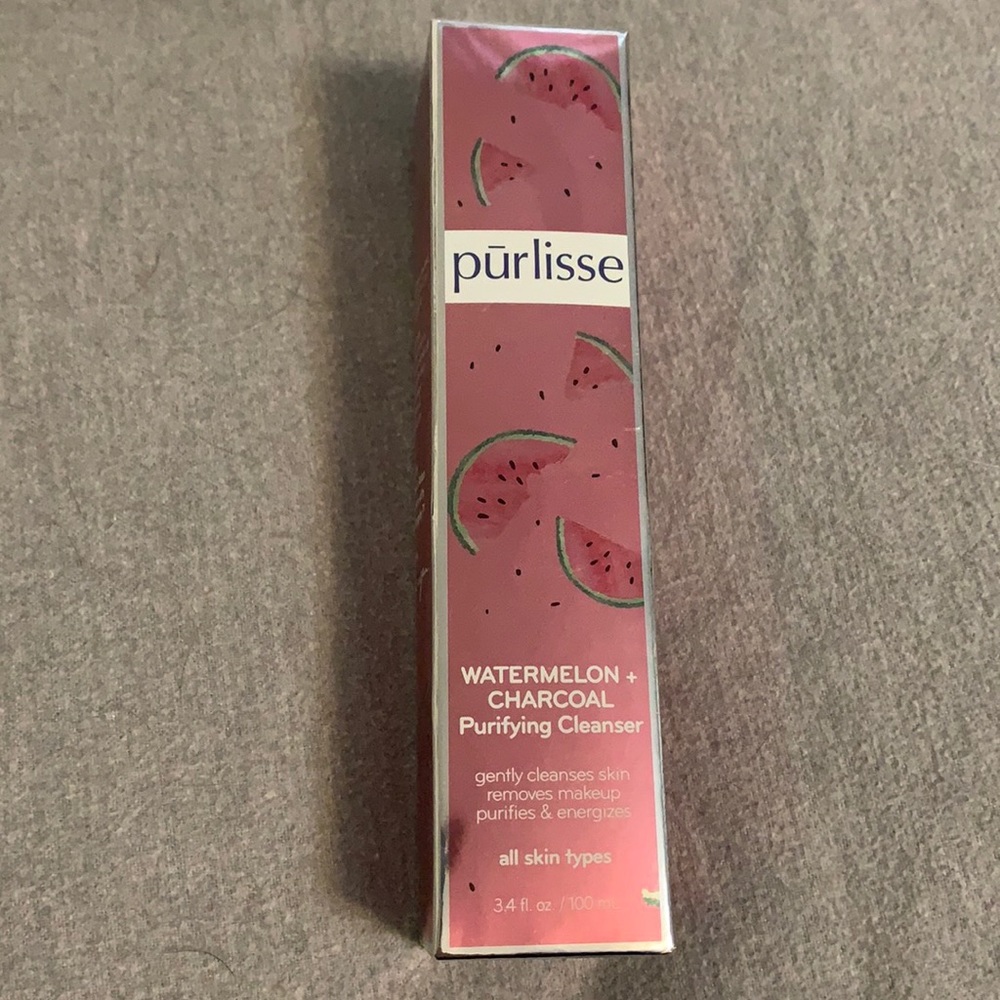 Purlisse Watermelon and Charcoal Purifying Cleanser